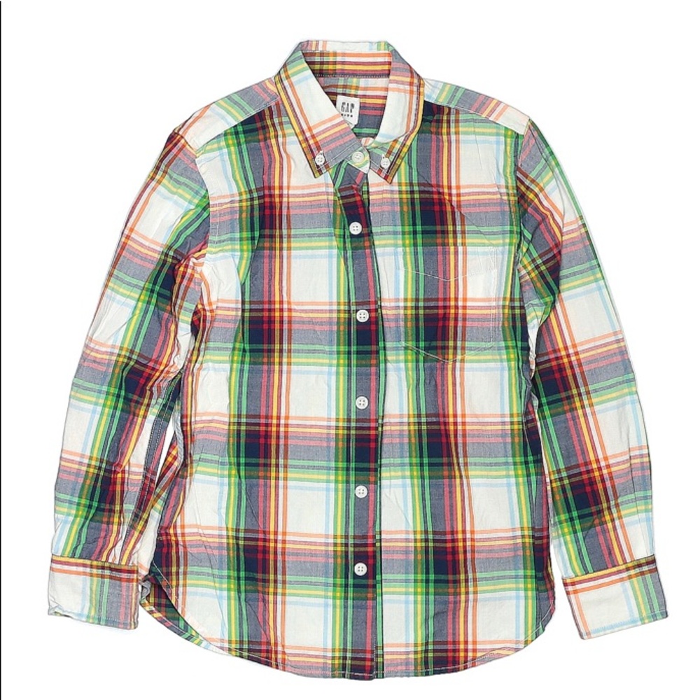 Gap kids button down shirt